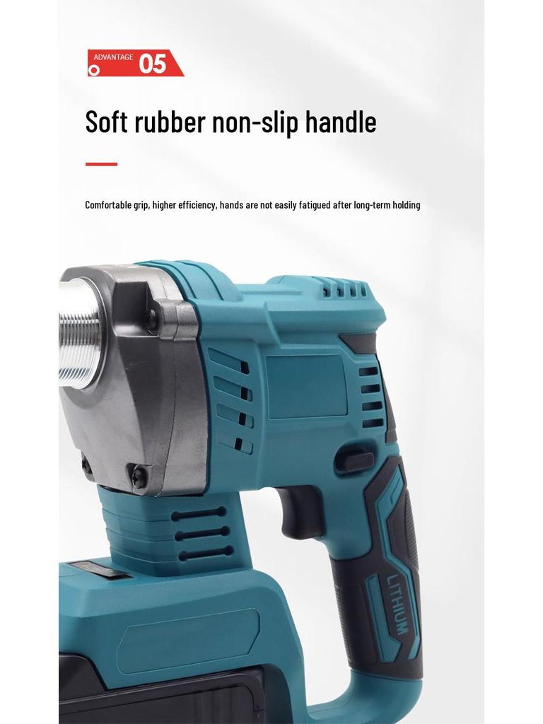 Cordless Brushless Handheld Concrete Vibrator – Industrial Grade Multifunctional Tool