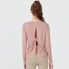 Autumn/Winter Yoga Wear: Quick-Dry Long Sleeve T-shirt Fitness Base Layer