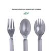 Disposable Plastic Spoon and Fork