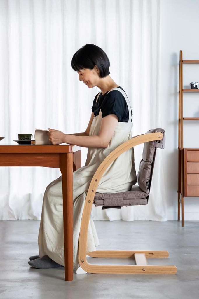 Farska Stuhlkissen Kakaobraun Scroll Stuhl Eins Exklusiv 746261