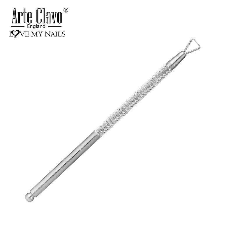 

Arte Clavo 1 шт. Нержавеющая сталь УФ-гель для снятия лака для ногтей Наборы инструментов для ухода за педикюром и маникюром Толкатель для ногтей Инструменты для дизайна ногтей