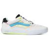 Vans Wayvee Neon Leather Casual Durable Low-Top Skate Shoes Unisex Sneaker White Blue Pink VN0A5JIAWTM
