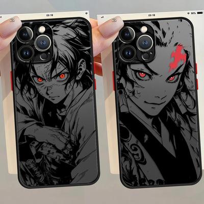 Anime D-emon Cool S-layer Hülle Rückseite Handyhülle Case für iPhone 17 Pro Max 12 13 Mini 11 XS XR Air 15 16 Plus 14 7 8 SE
