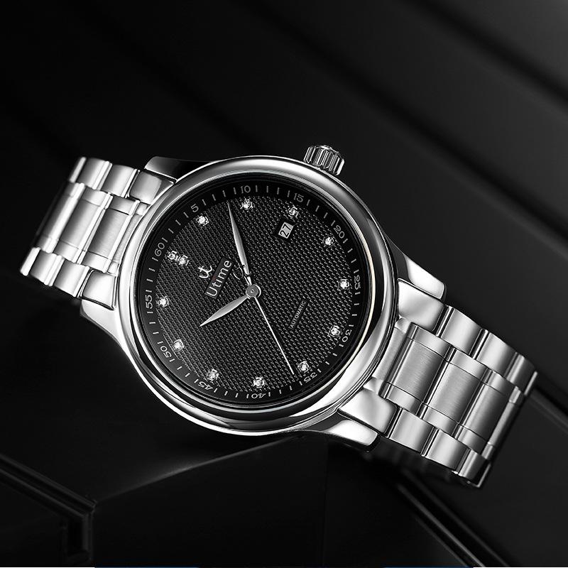 Utime High-End Mechanical Watch Male Guangzhou Watch Business Waterproof Men'S Watch Automatic Mechanical Watch Male