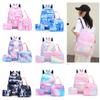 Stylish And Durable Nylon Backpack Set 3 Piece School Bag Lunch Bag And Pencil Case Unisex Design