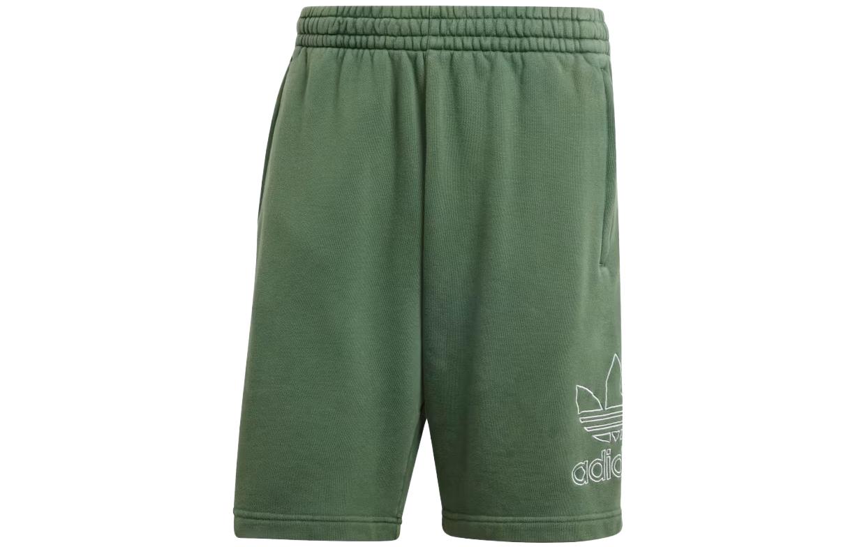 adidas originals Adicolor Outline Trefoil Shorts Green IR8004 M