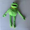 Kermit der Frosch, lustige Plüschpuppe, Handpuppe, Schultasche, Frosch, Tierplüschtier, große Puppe, Bauchredner, Leistungsrequisiten für Babys