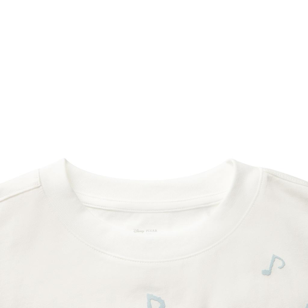 Li Ning X Disney Toy Story Série Grafické Americké Vintage Ležérní Móda Pohodlné Prodyšné Volné Tričko s Kulatým Výstřihem a Krátkým Rukávem AHSV690-1