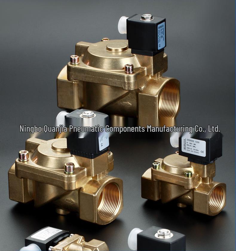 Large-Caliber Pilot-Operated Liquid Solenoid Valve for Water