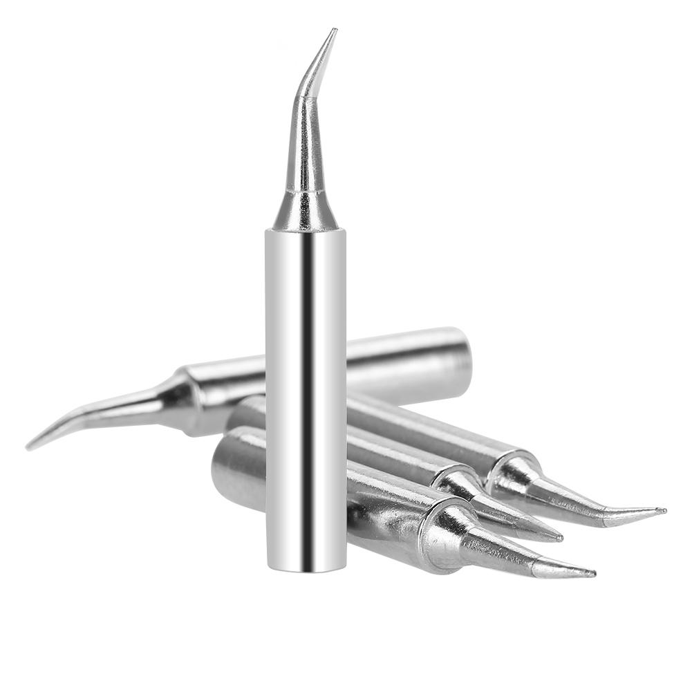 5Pcs 900M IS Soldering Iron Tips Solder Tip Tool Replacement for 936 Rework Station