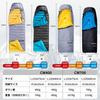 Naturehike Down Sleeping Bag Sleeping Bag Compact Ultra Lightweight Winter 1 Person 650FP Envelope Type 4 Seasons Waterproof Thermal Cold Protection