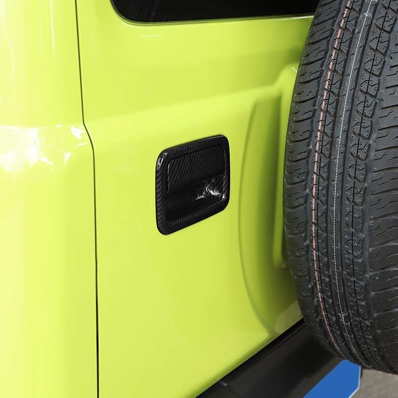 Car Door Tailgate Handle Shell Decoration Cover Stickers For Suzuki Jimny 2019 Up Exterior Accessories