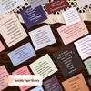 Retro English Letter Sticker Pack – Creative Journal DIY Decorations