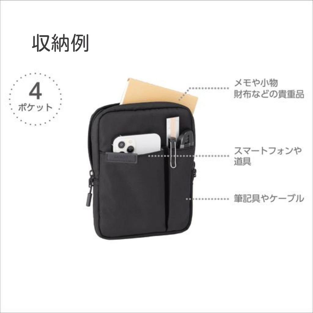 Kutsuwa with Top Size Black 304DRBK Dr.ion Multi-Holder Zipper, S,
