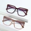 Glasses Frame Light Large Frame Plain Anti-Blue Glasses Decorative Flat Glasses
