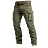 Men's Hiking Cargo Pants with Multi Pockets, Patchwork for Outdoor Sports