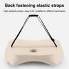 Ergonomic Back Support Cushion Adjustable Sliders Back Support Ergonomic Memory Foam Lumbar for Office for Long for Comfort