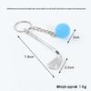 Creative Golf Ball Keychain Pendant: Simulated Golf Souvenir & Promotional Gift