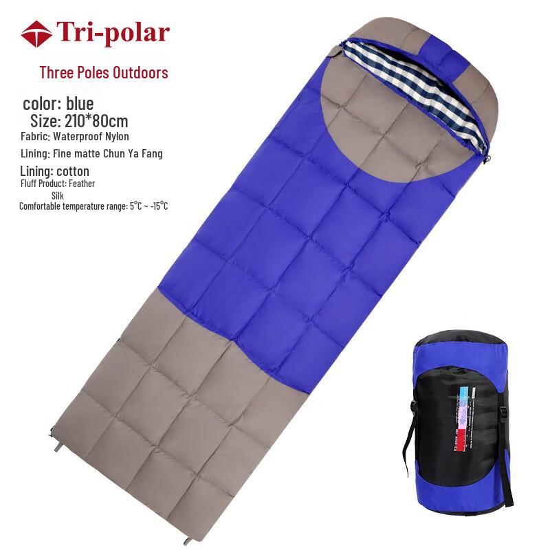 Tri-polar Portable Camping Sleeping Bag
