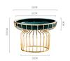Wrought Iron Ceramic Plate Fruit Plates Candy Snack Tray Salad Bowl Dish Dessert Dim Sum Cake Stand