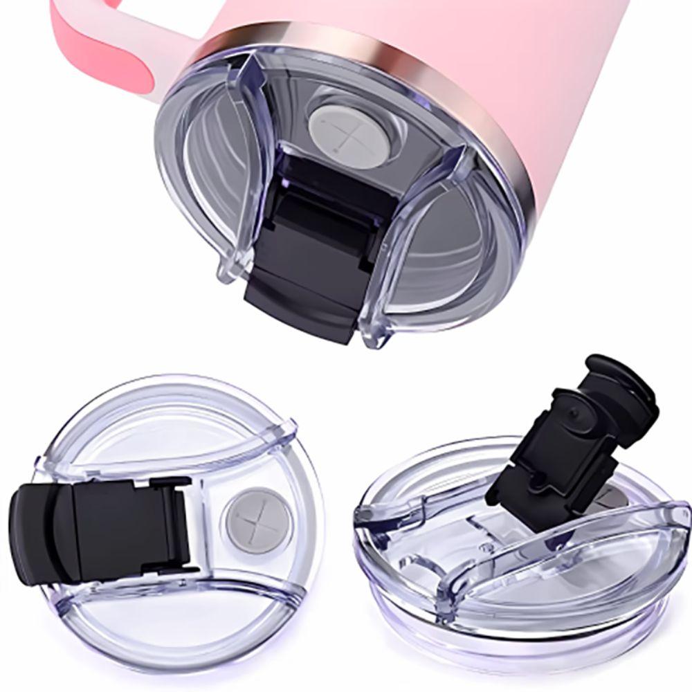 2Pcs Spill Proof Car Cup Lid Leak-proof Tumbler Cover Cup Accessory Tumbler Cup Cap  Bottle