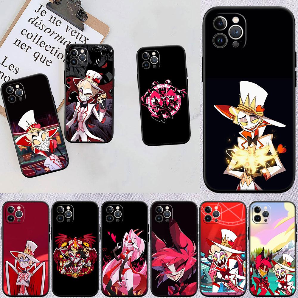 BF68 H-Hazbins Alastor H-Hotels Soft Shell Phone Case for Redmi Note 13 14 Pro+ Plus A3 A3X 13X 13C 13R 14S 14C 14R