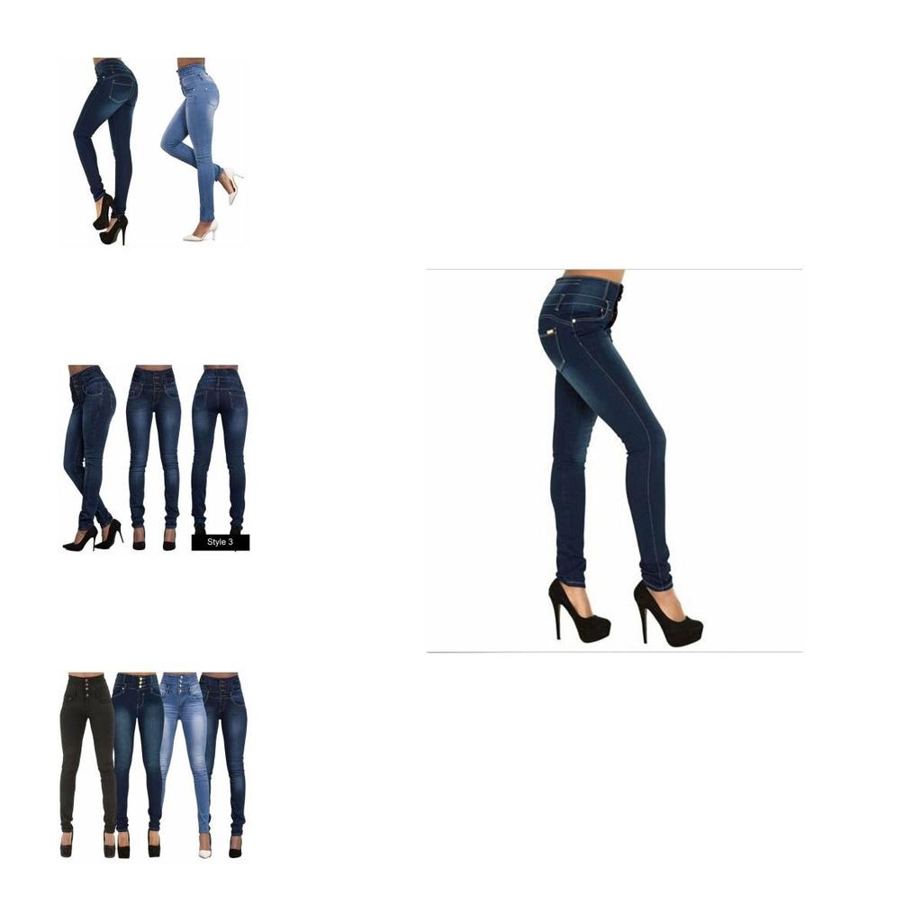 Premium Quality Women High Waist Skinny Pencil Denim Jeans For Stylish Comfort