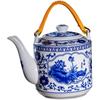 UOOSO Blue & White Ceramic Teapot