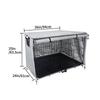 Comfortable Dog Kennel Cover Dog Accessories Outdoor Pet Cover Multi Functional Cover PVC Coated Fabric Rolling Shutter Entrance