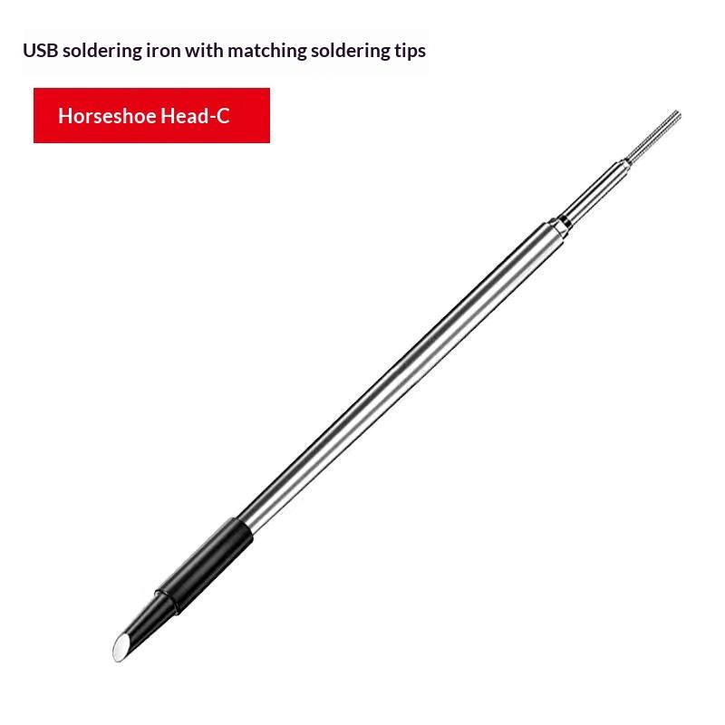 1 Set 5V15W USB TypeC Interface Electric Soldering Iron Repair Wireless Mini Three-level Temperature Soldering Iron Welding Tool