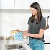 50pcs/Roll Updated Reusable Microfiber Towels for Household Kitchen Dish Rags - Washable Cleaning Wipes Paper Towel Replacement