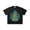 260 GSM Double Yarn 32 Count 100% Cotton One Piece V35 Luffy Kaido Logo Print Unisex Heavy Cotton T Shirt