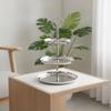 3Tier Dessert Stand Stainless Steel ThreeTier Serving Mirror Polished Tiered Tray for