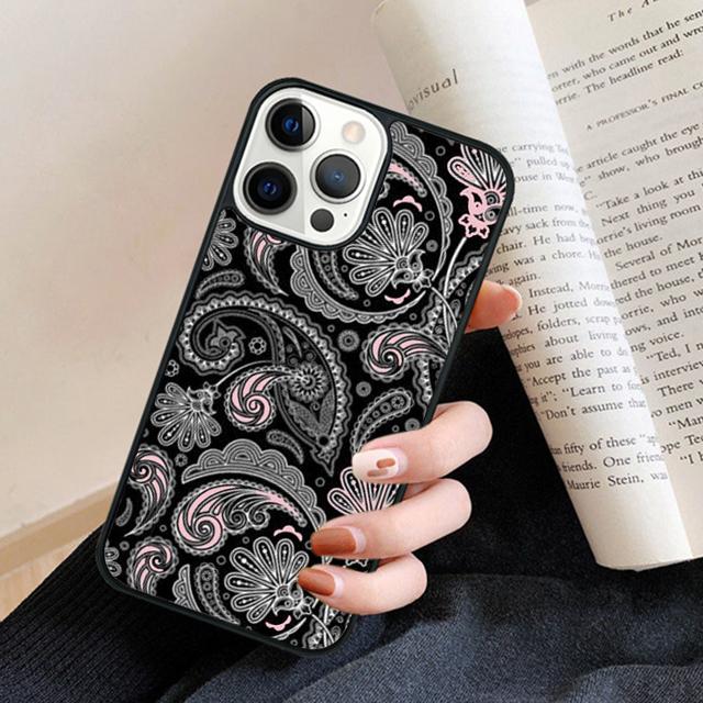 Bandana Paisley Pattern Art Phone Case Cover For iPhone 17 Air 16 15 14 plus 11 12 13 pro max coque Shell Fundas