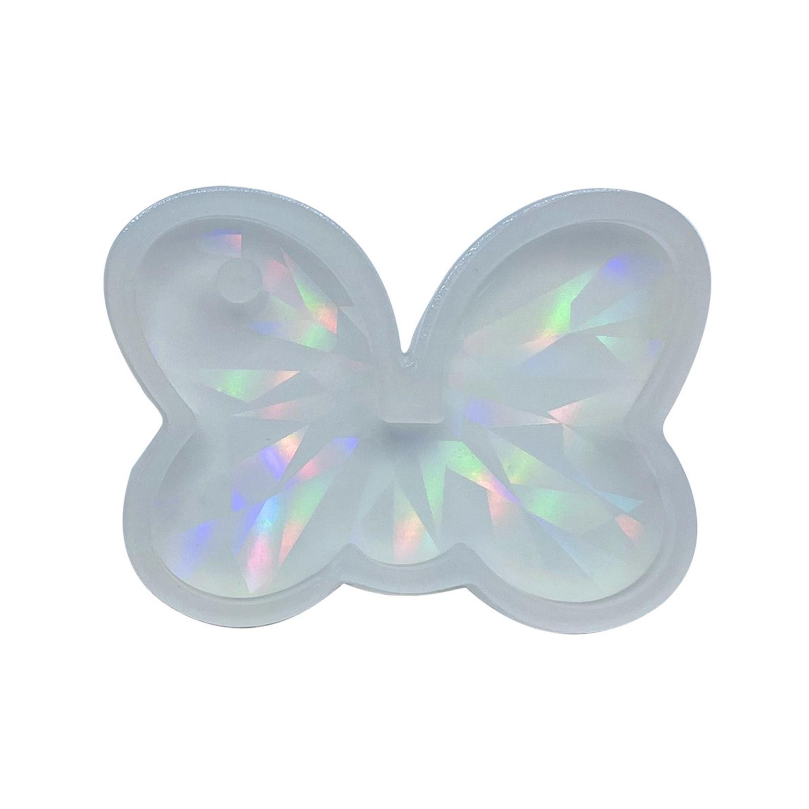 

Голографический брелок, силиконовая форма, подвеска, форма для подвески, форма для литья бабочек из эпоксидной смолы для рукоделия, изготовления ювелирных изделий прозрачный