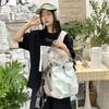 New Retro Tooling Style Large Capacity Backpack Simple and Lightweight Travel Backpack Trendy Cool Versatile Student Schoolbag