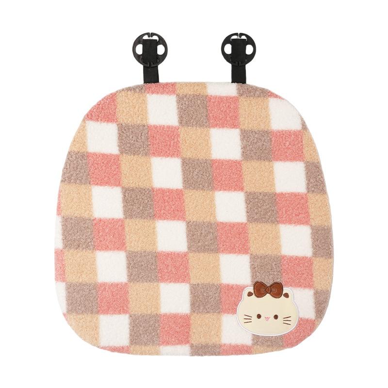 New car headrest waist rest plush comfortable car seat neck pillow pillow cute car supplies
