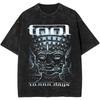 2026 Unisex Oblečení Tričko Pánské Grafická Trička Unisex Rockový Nástroj Kapela Lateralus Heavy Metal Hudba Vintage Prané Kulatý Výstřih Y2k