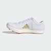 adidas ADIZERO LONG JUMP KJ9535 Unisex Performance Sports Shoes Cloud White / Core Black / Gold Metallic