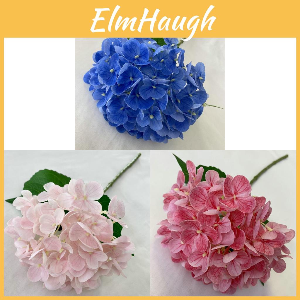 Handcrafted 72piece Silk Hydrangea Artificial Flower For Wedding Decor And Home Styling