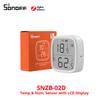 SONOFF SNZB-02D Zigbee LCD Inteligentny Czujnik Temperatury i Wilgotności Bezprzewodowy Higrometr Termometr Alexa Google Home Alice