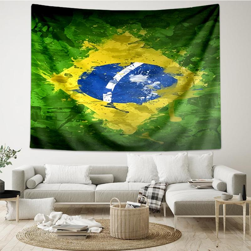 1PC Brazil Artwork Printed Tapestry Room Decoration Wall Hanging for Living Room Bedroom, dormitory, Birthday and Christmas gifts