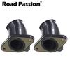 Motorcycle Carburetor Pad Intake Outlet Manifold Interface For YAMAHA XV400 XVS400 XVS650 XVS400C Drag Star V-Star Classic