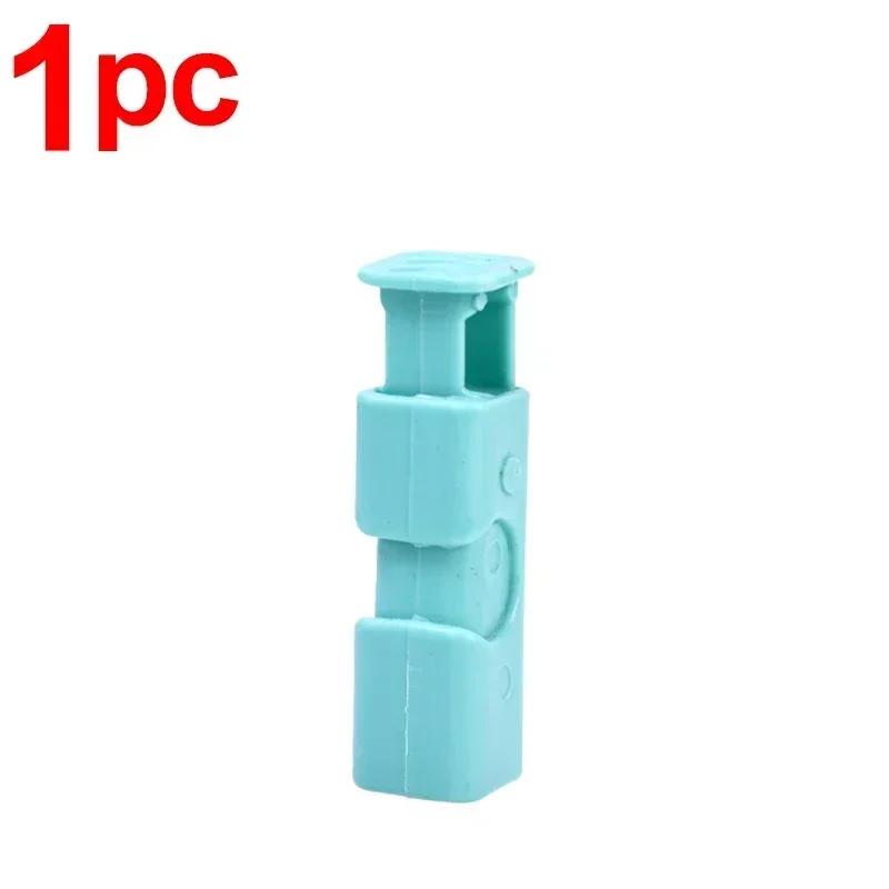 

10 шт. Зажимы для запечатывания продуктов Многоразовый зажим для пакетов для хранения хлеба для пакетов для обертывания закусок Пружинный зажим Кухонные гаджеты Запечатывающие зажимы Lake blue,1pc