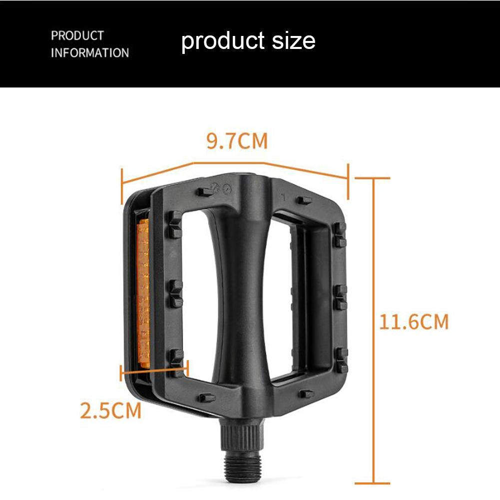 Bicycle Pedals Lightweight Non-slip Bearing Pedals Riding Equipment For Mountain Bike E-bike Road Bike