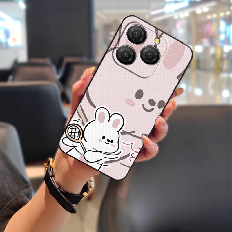 Graffiti Couple Phone Case For Blackview Shark9 5G Anti-dust Protective Cute Fashion Design Full wrap TPU Dirt-resistant