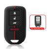 Fasion Silicone Car Remote Key Cover Case For Honda Accord Ex Exl Civic Crv Hrv Pilot Ridgeline  - Pocketor