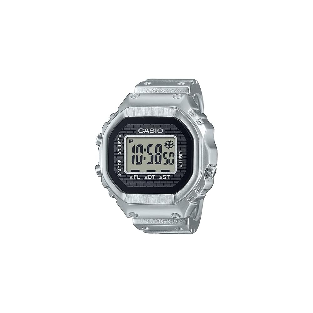 [Casio] Casio Collection Ring Watch CRW-001-1JR Men s Silver (Domestic Genuine Product)