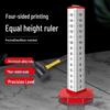 Four-Sided Floor Tile Leveling Ruler: Professional Height Equalizer