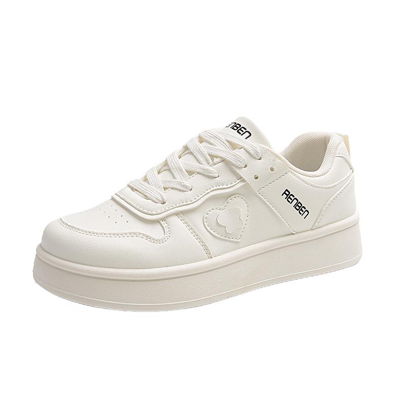 Niche board shoes women's spring new platform heightening shoes student versatile fashion sports and leisure shoes